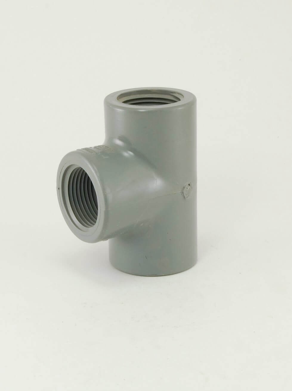 Sch 80 Grey CPVC Tee th - Schedule 80 Fittings CPVC - Schedule 40 & 80 PVC Pipe & Fittings
