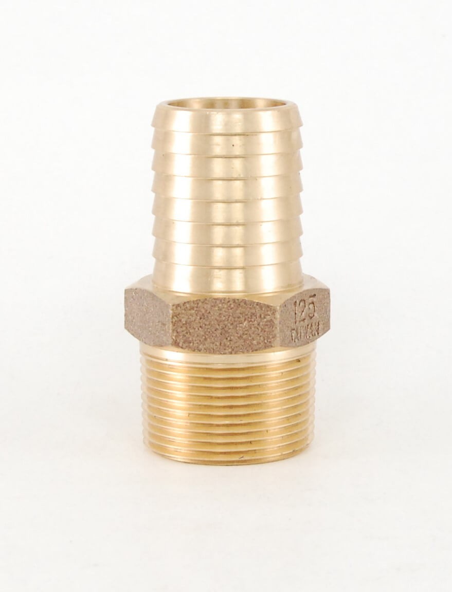 Brass Poly Pipe Male Adapter
