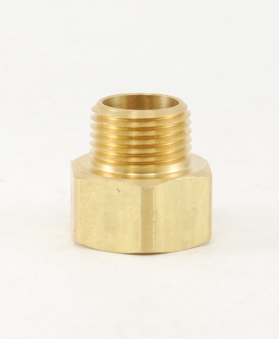 Brass Hose Fitting, FHT x MPT