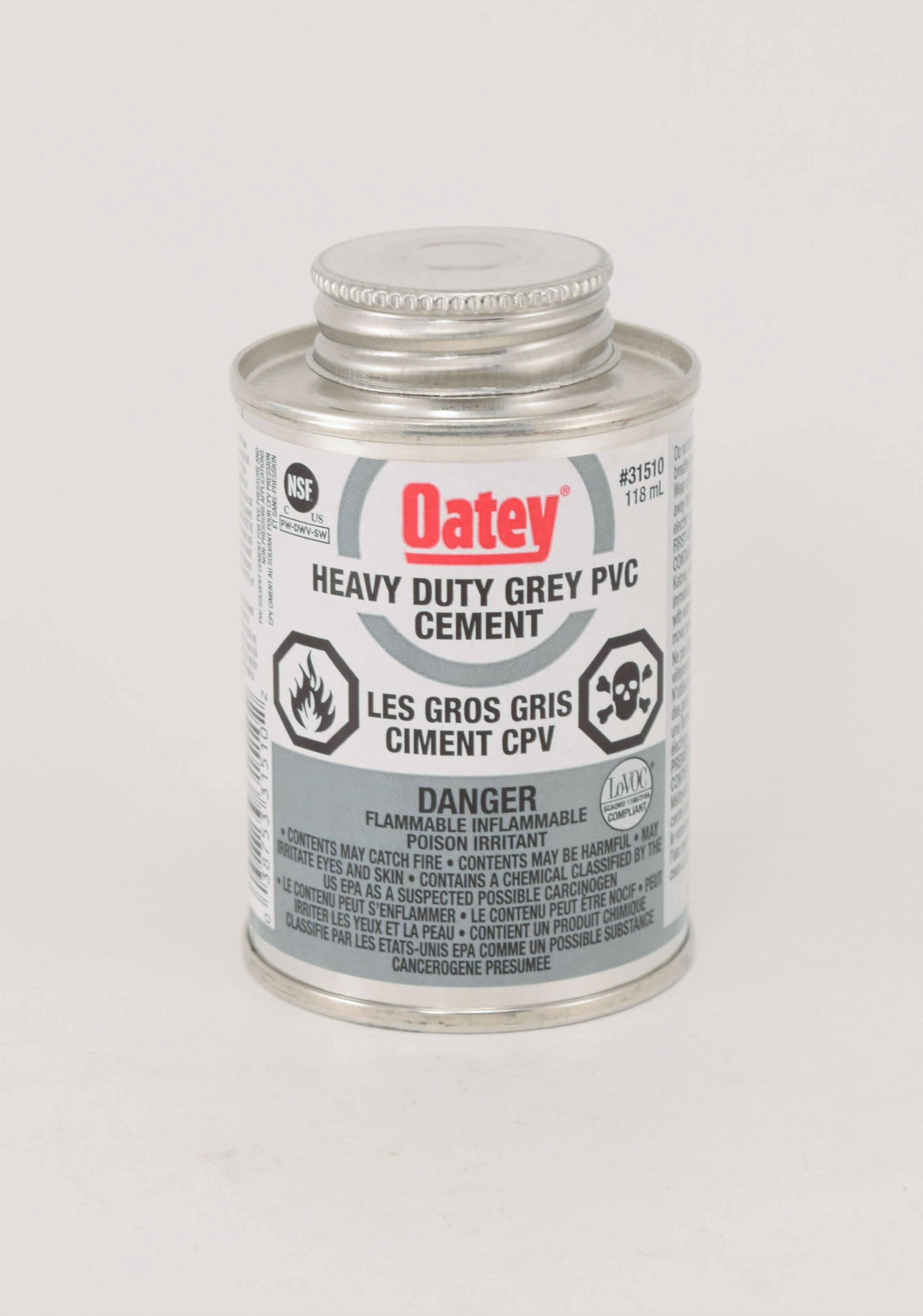 Heavy Duty Cement, Grey, PVC