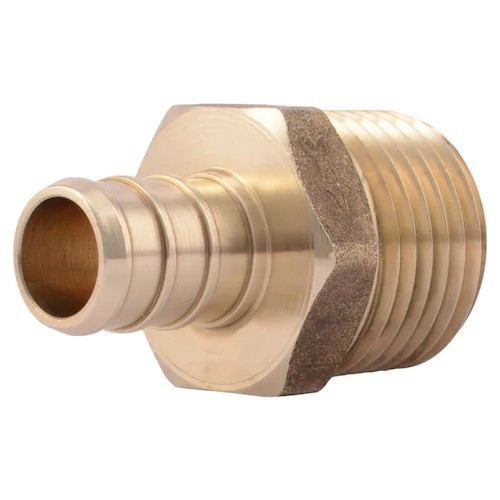 Brass Pex Male Adapter