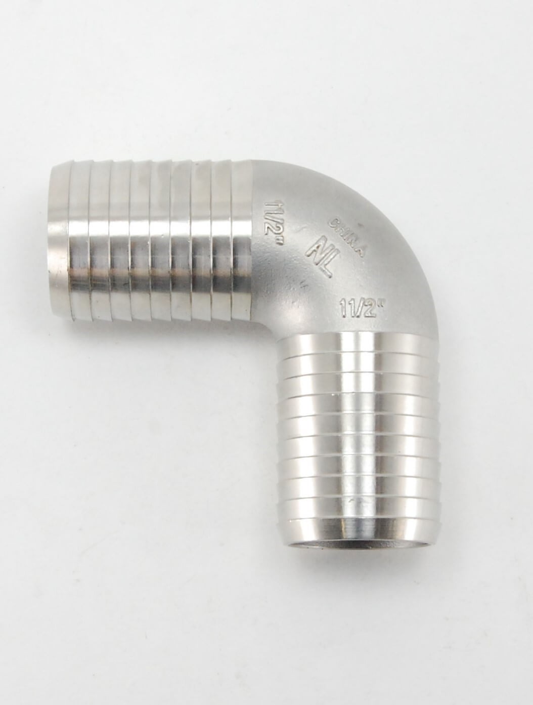 Stainless Steel Poly Pipe Elbow, 90